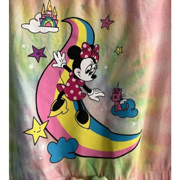 Disney Minnie Mouse Tie-Dye Romper - Size 18 months - Picture 3 of 5